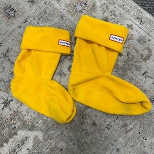 Hunter Short Boot, Yellow Boot Liners